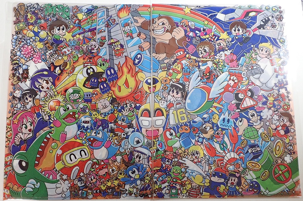 【レトロゲームは不滅!2020年ver】クリアファイル A4サイズ