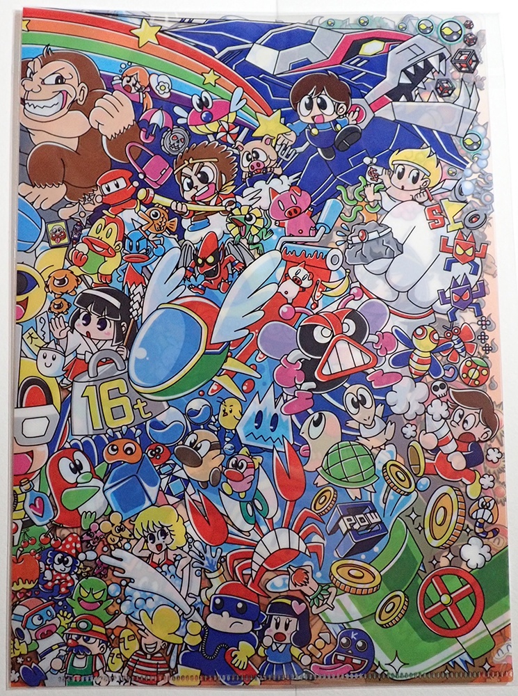 【レトロゲームは不滅!2020年ver】クリアファイル A4サイズ