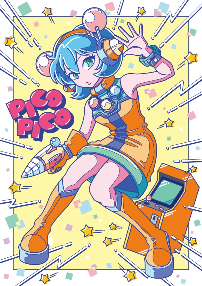 80sレトロポップ「ピコナ」パネル