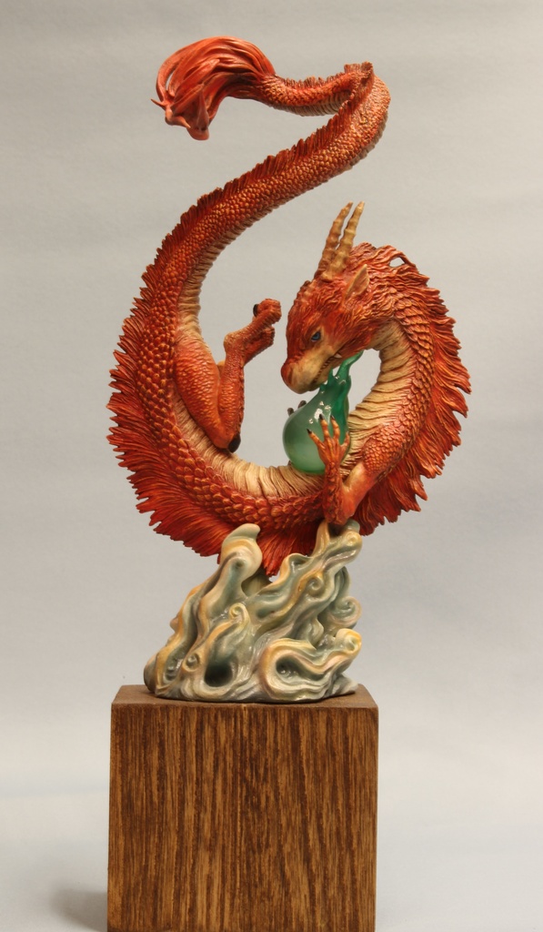  龍　（RED　塗装済み完成品）