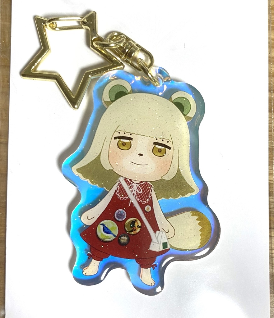 たぬちゃんアクリルキーホルダー