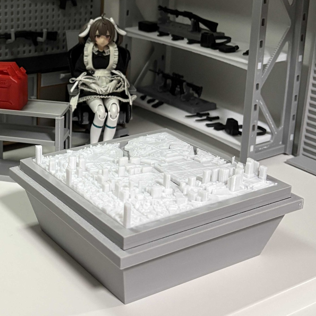 1/12　ジオラマ　都市　都市模型　メガミデバイス　figma　アクセサリー