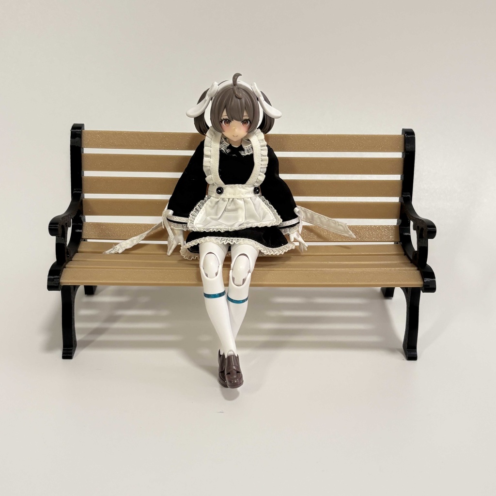 1/12 　公園ベンチ　メガミデバイス　ドール　フィギュア　figma　ジオラマパーツ
