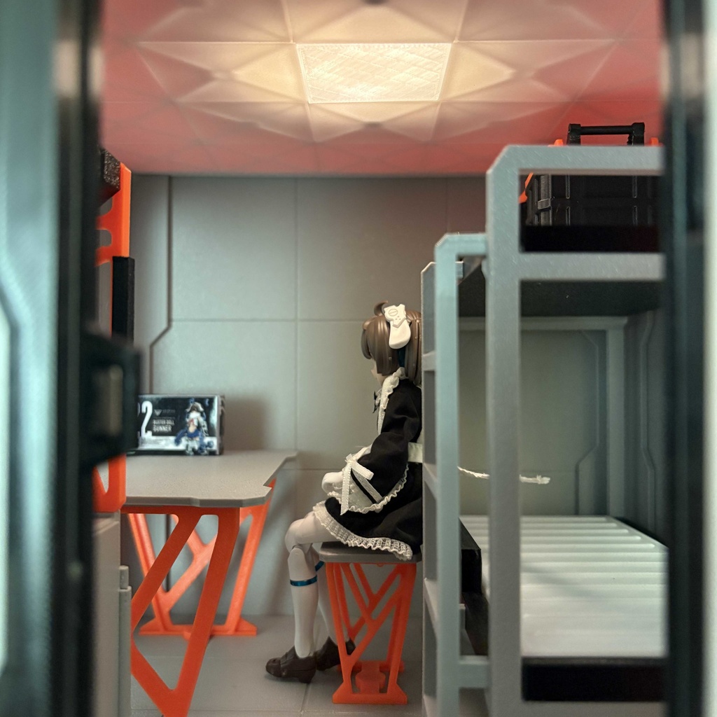 1/12　SFルーム　ジオラマ家具　セット　figma　メガミデバイス