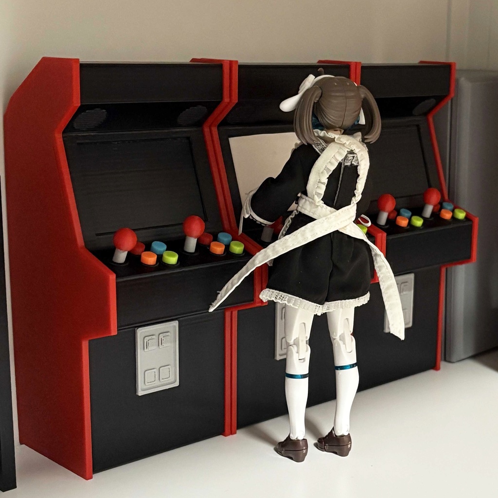 1/12　ゲーム機　メガミデバイス　コトブキヤ　情景モデル　ジオラマ用品　撮影小物　ディスプレイ用