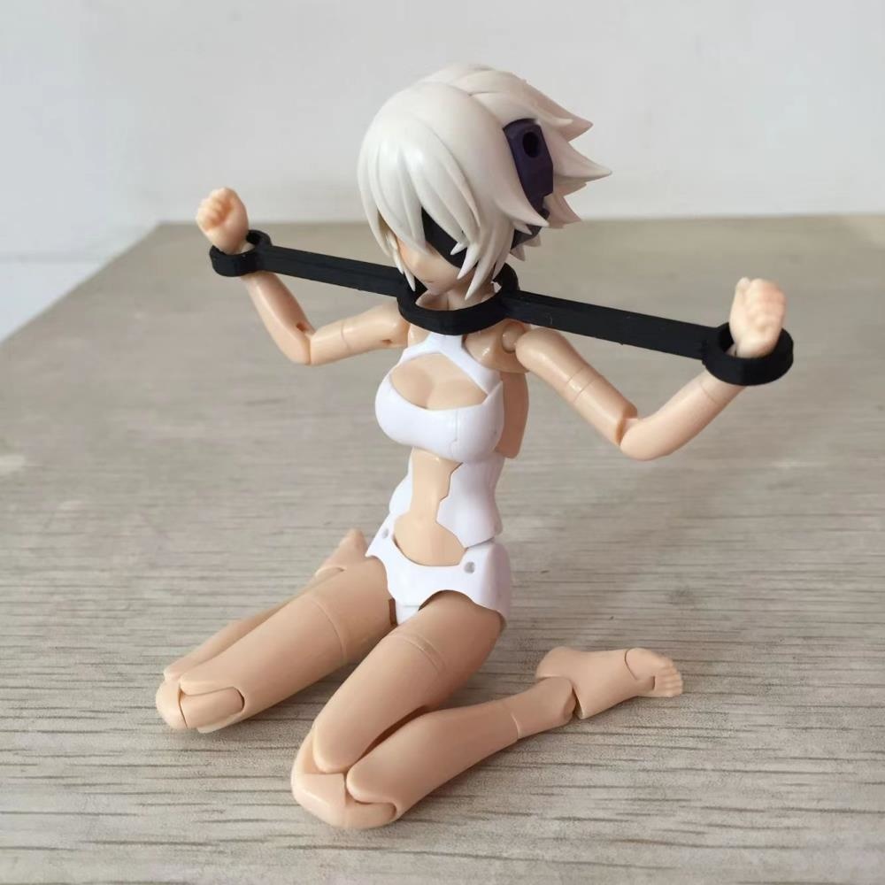 1/12 拘束具 拘束パーツ 手枷 足枷 首輪