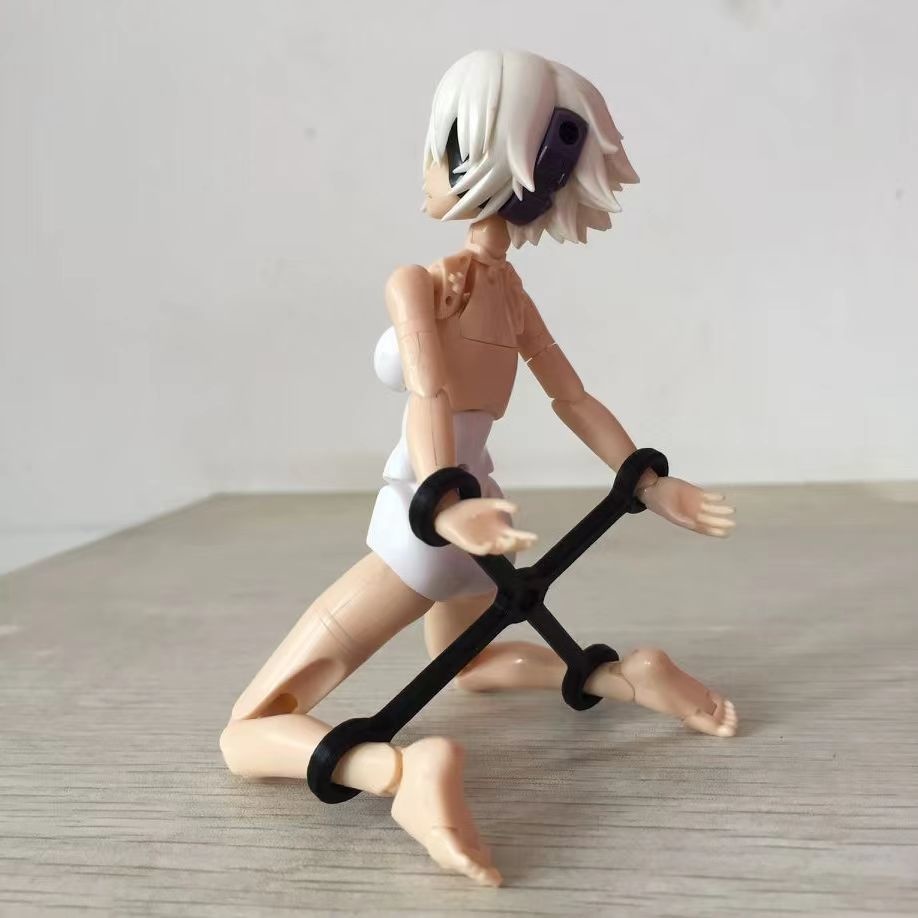 1/12 拘束具 拘束パーツ 手枷 足枷 首輪