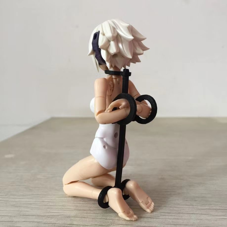 1/12 拘束具 拘束パーツ 手枷 足枷 首輪