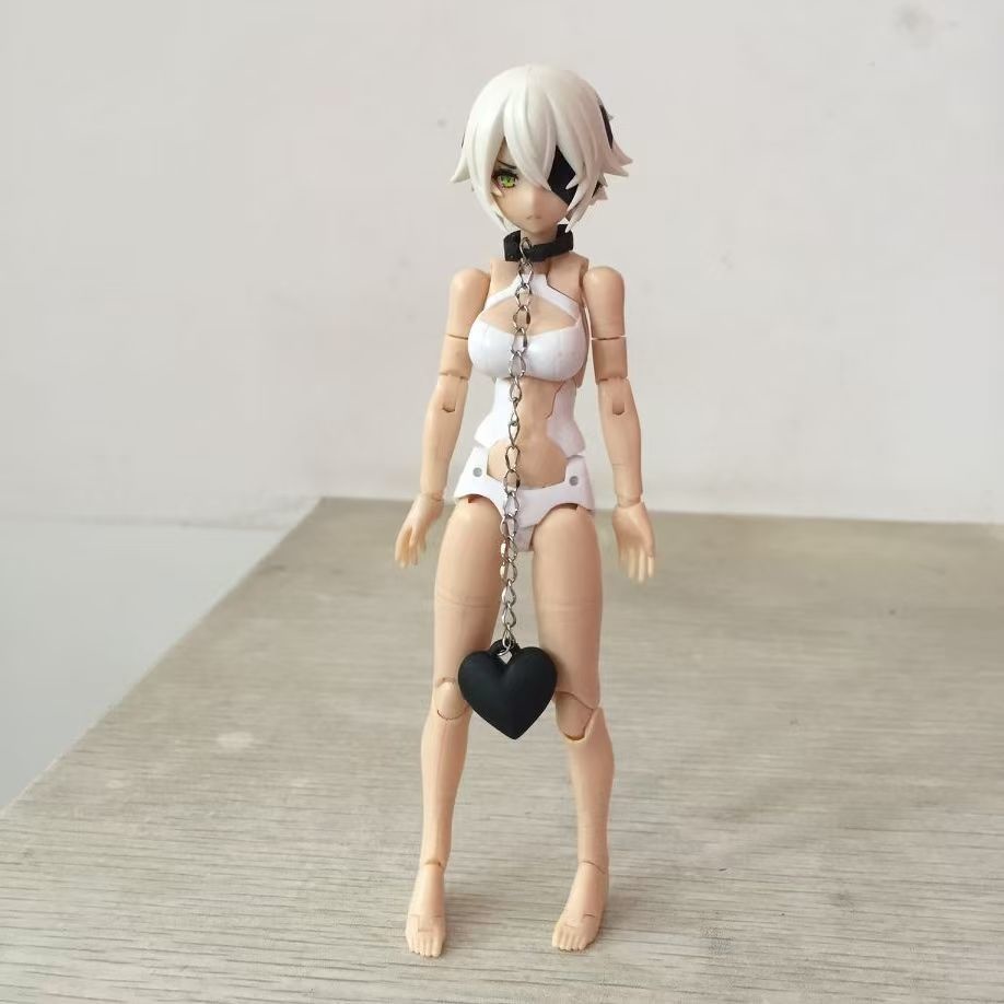 1/12 鎖鉄球 拘束具 拘束パーツ 手枷 足枷 首輪