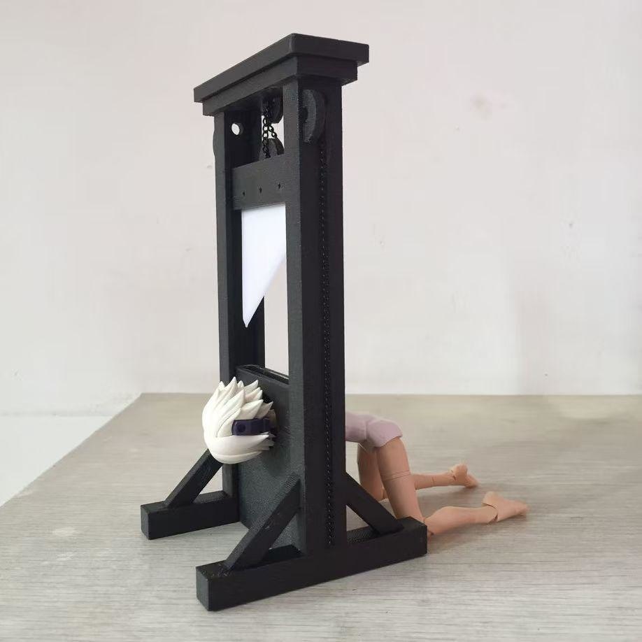 1/12　断頭台　ギロチン　プラスチック