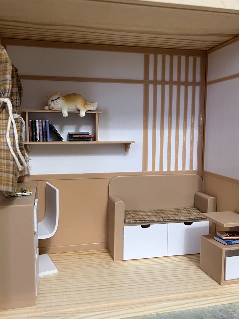 1/12 ドールハウス 書斎