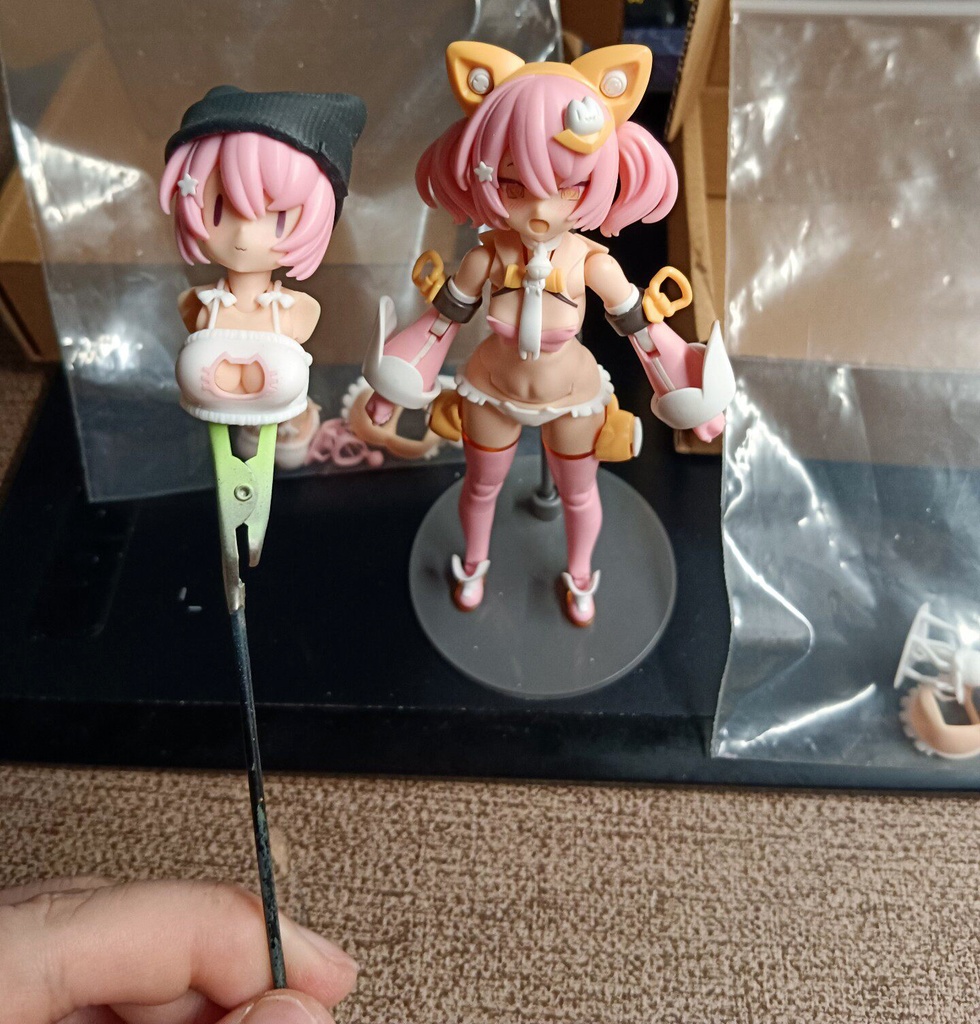 BUSTER DOLL用ボディ 猫 胸あき PUNI☆MOFU