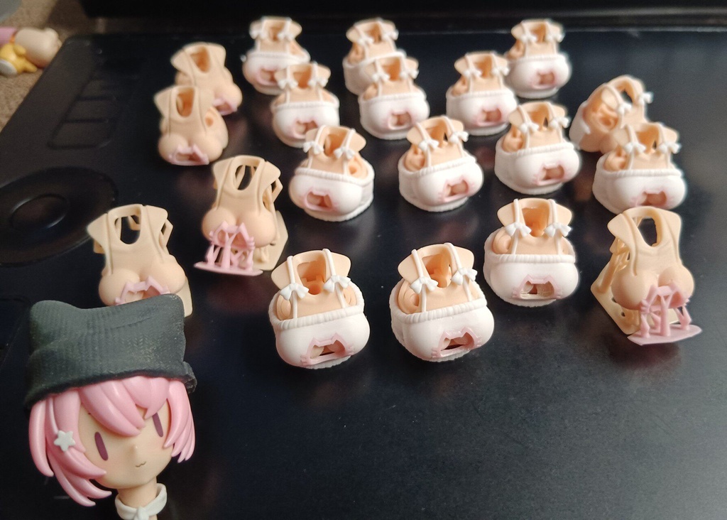 BUSTER DOLL用ボディ 猫 胸あき PUNI☆MOFU