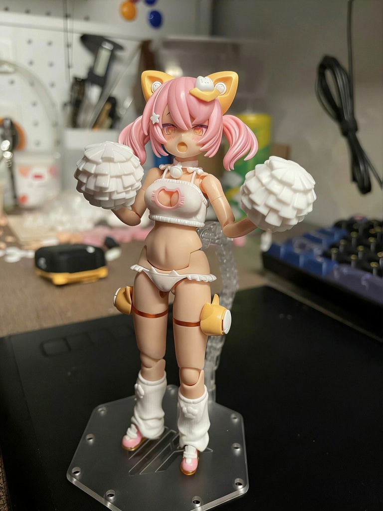 PUNI☆MOFU 応援ポンポン ルーズソックス BUSTER DOLL