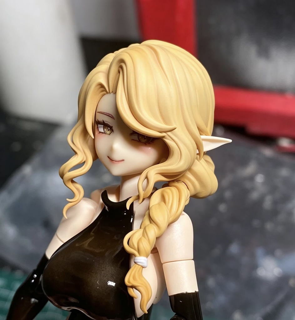 1/12 ヘッドパーツ ロングウェーブ