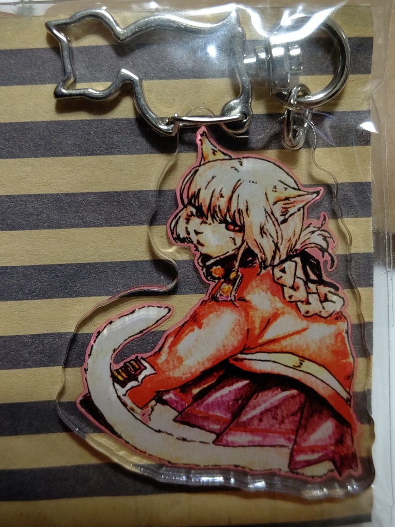 擬猫化鯖アクキー