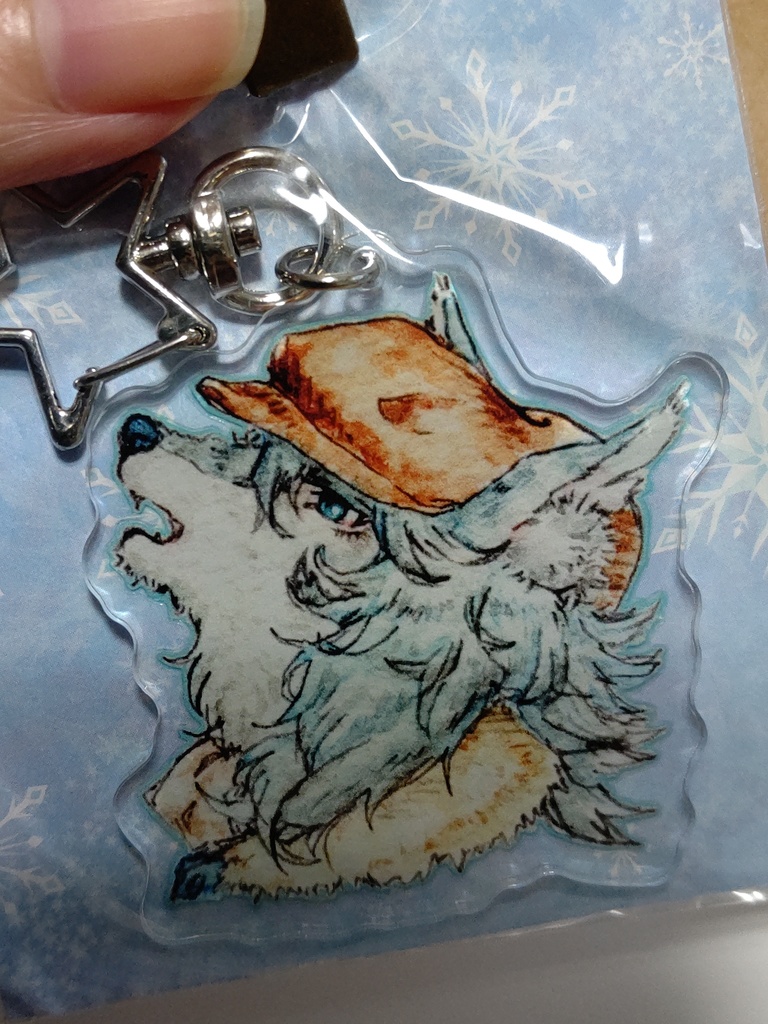 擬猫化鯖アクキー