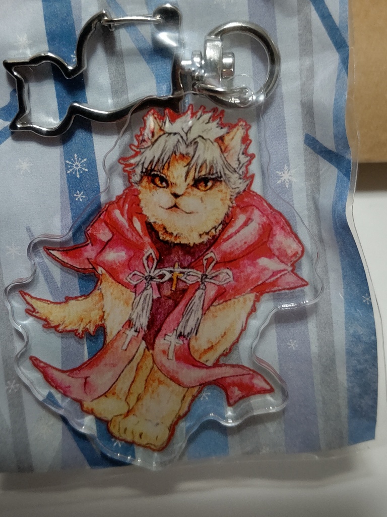 擬猫化鯖アクキー