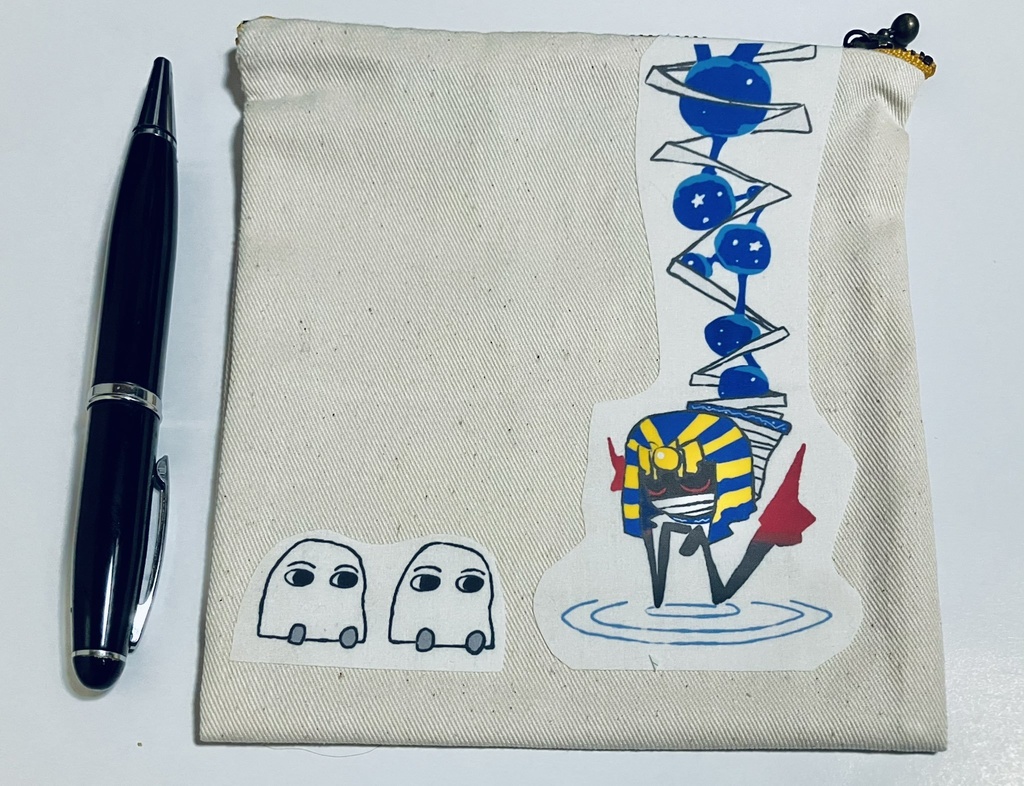 プリントポーチ14.5cm×16cm