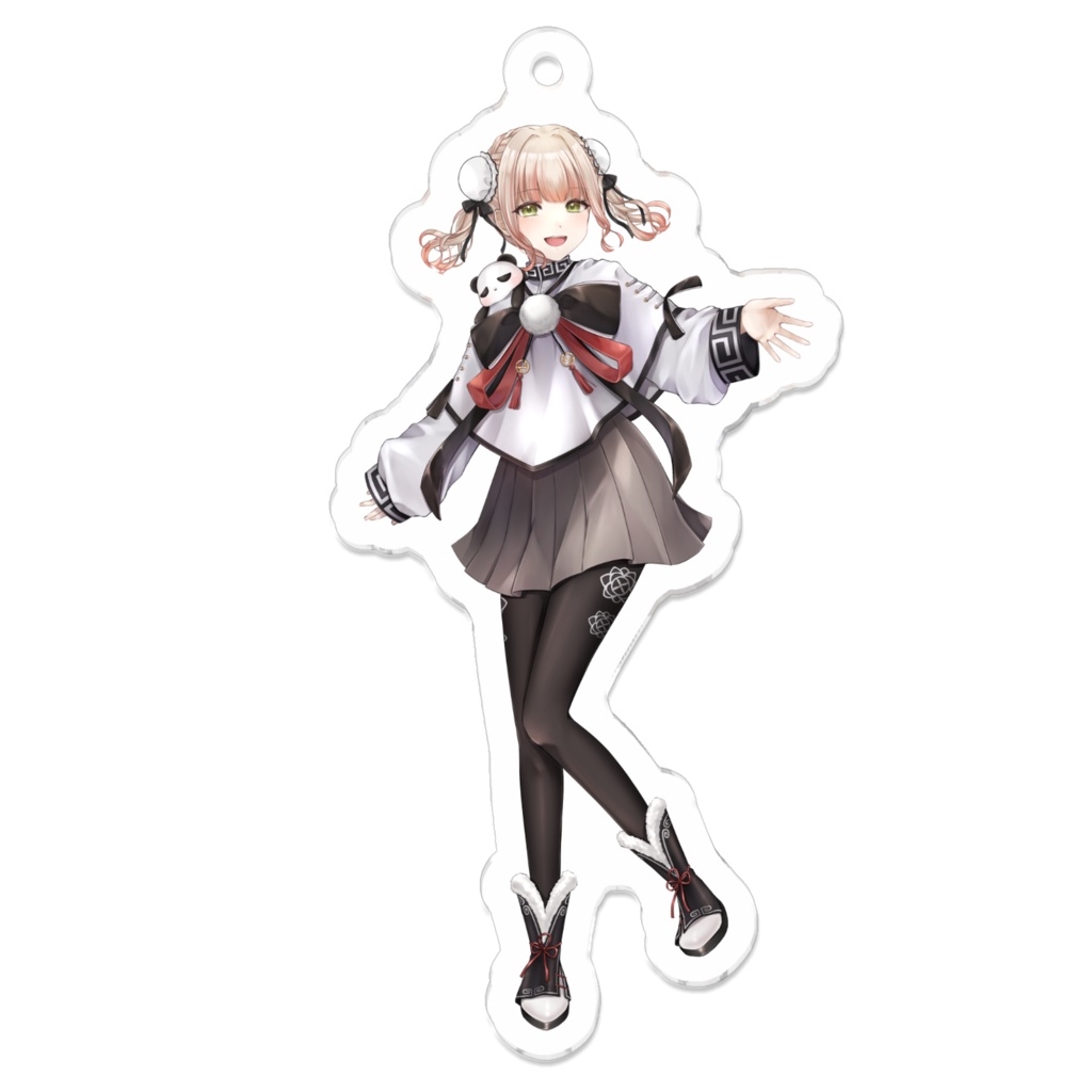 ぱんぱかぱんだ🎉🐼 アクリルキーホルダー(キービジュアル)