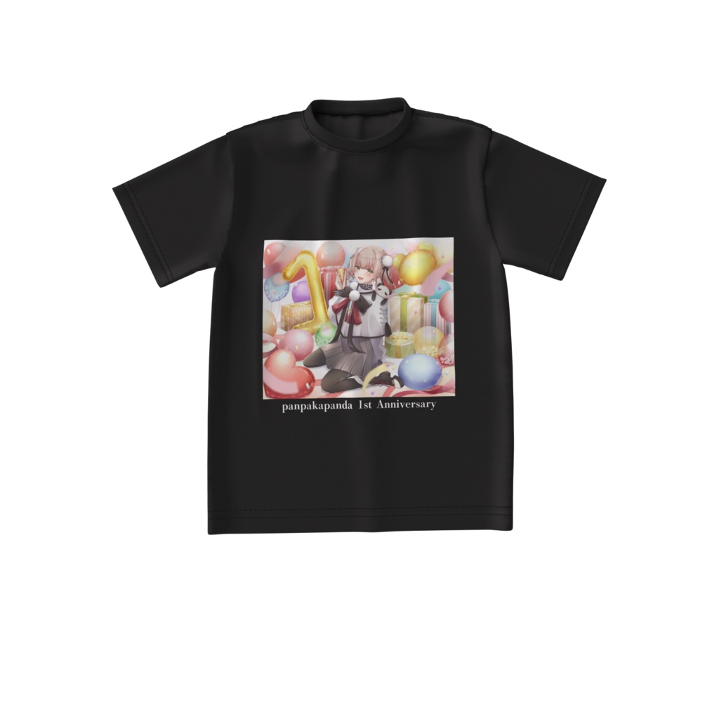 【限定販売】ぱんぱかぱんだ🎉🐼1周年記念BIGシルエットTシャツ