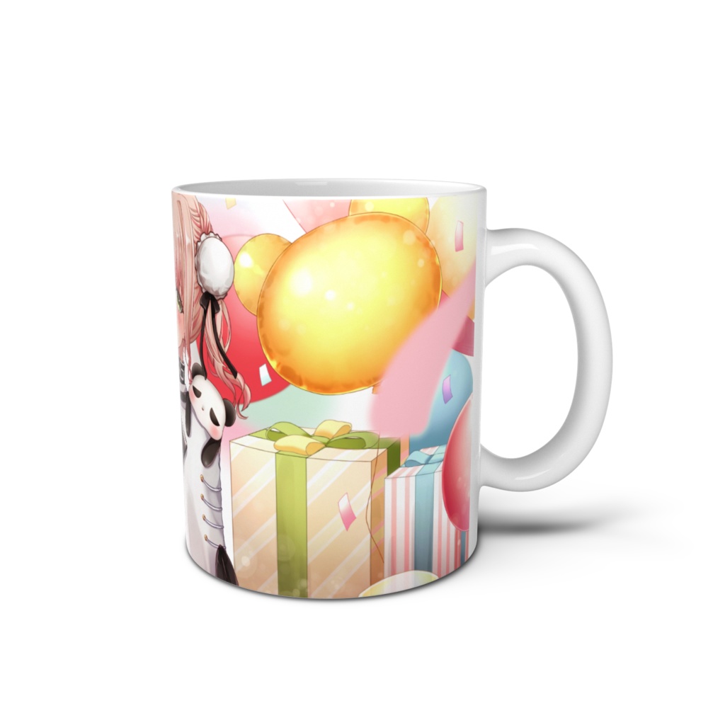 【限定販売】ぱんぱかぱんだ🎉🐼1周年記念マグカップ