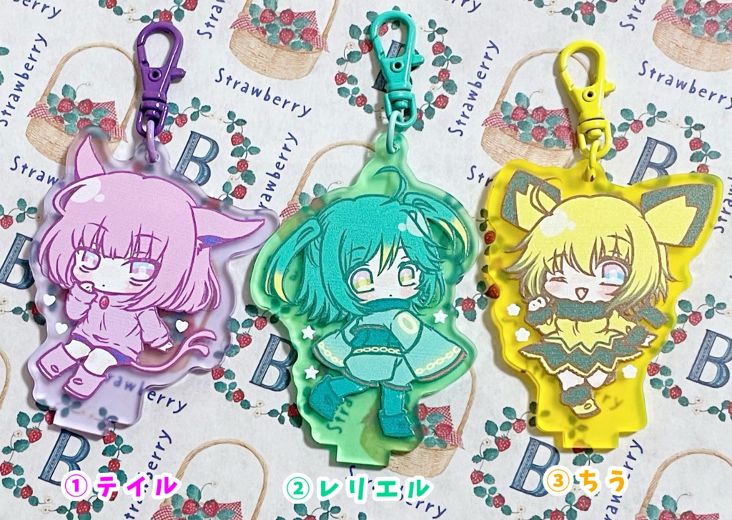 【pkg】屋敷組おでかけアクリルスタンド