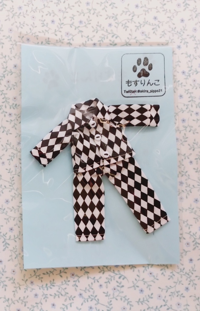 至って普通のストライプパジャマセット