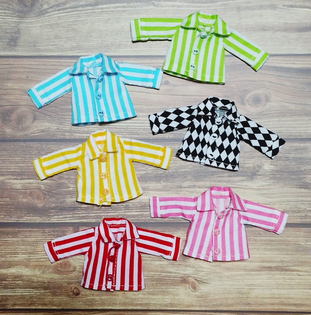 至って普通のストライプパジャマセット