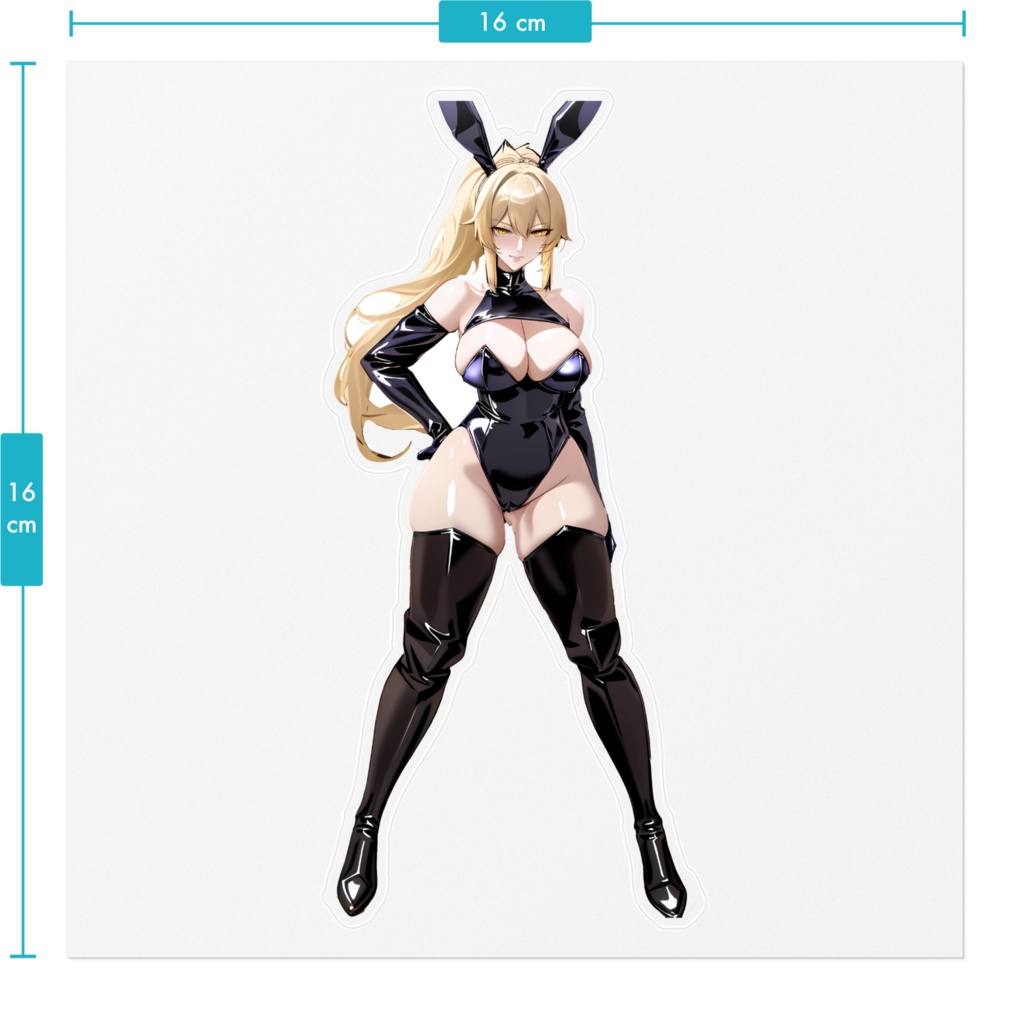 【AI】バニーver.アルトリア・オルタステッカー