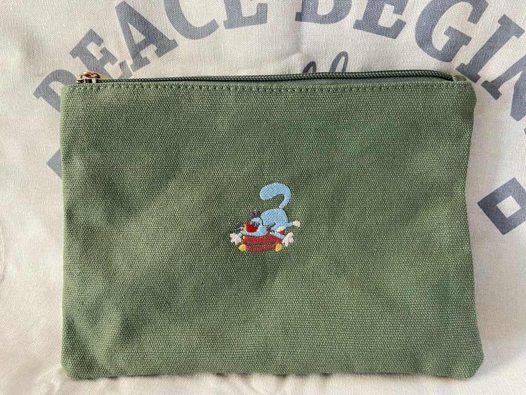 【TOON_MIX22】 刺繍ポーチ【オギコク/非公式】