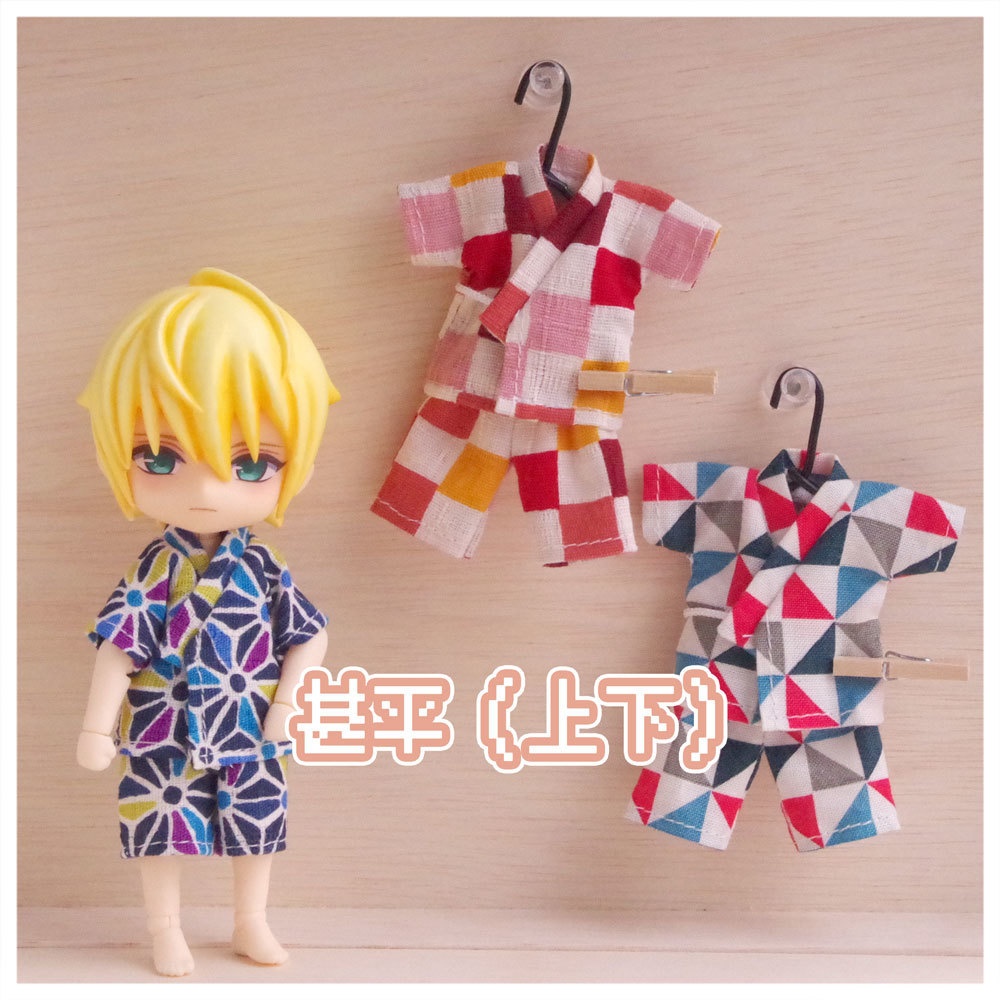 ねんどろいどどーる服　甚平　上下