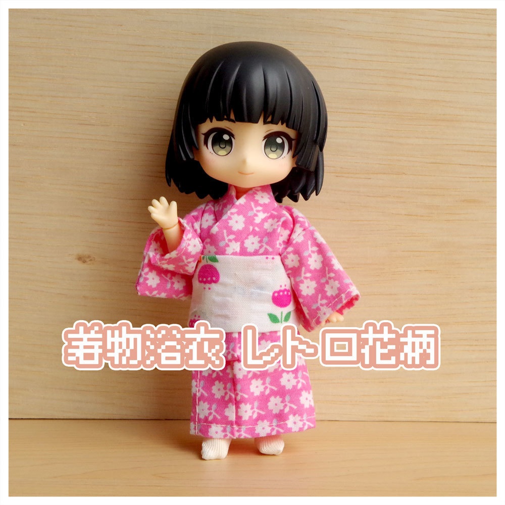 ※一時停止中　着物　浴衣　レトロ花柄
