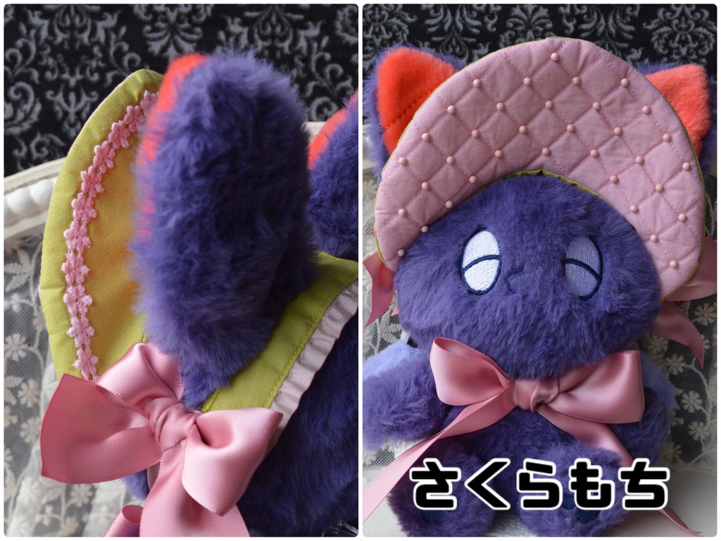 モフぬいハーフボンネット