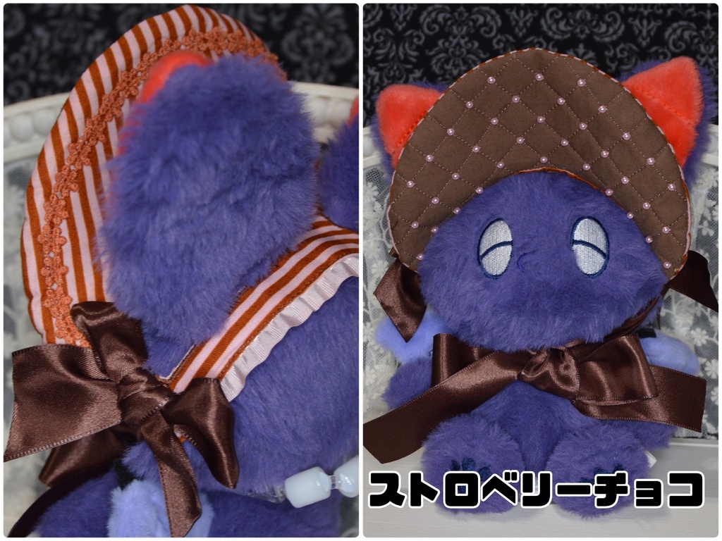 モフぬいハーフボンネット