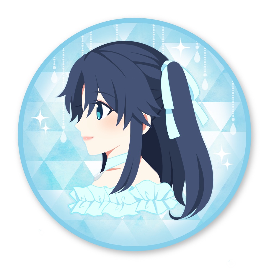 ロクサーヌぐだ♂【缶ミラー】