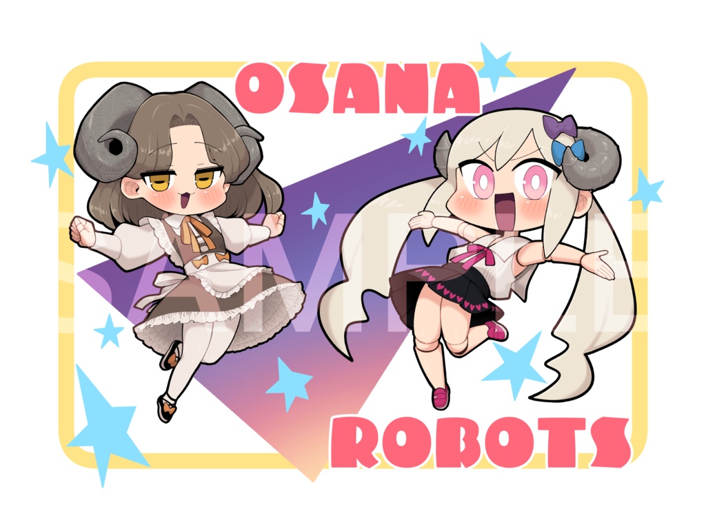 幼ロボTシャツ メアリーとドーリー