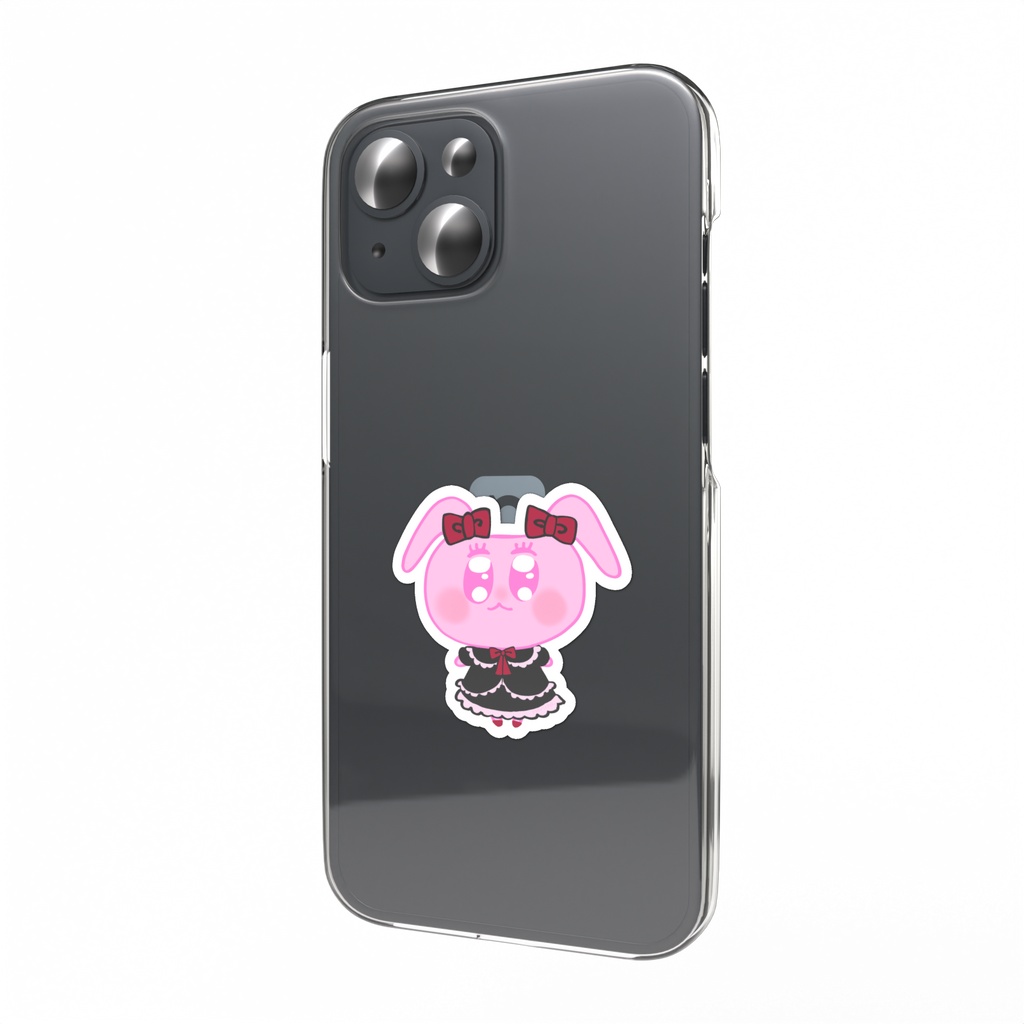 スマホステッカーになったウサッキーニ