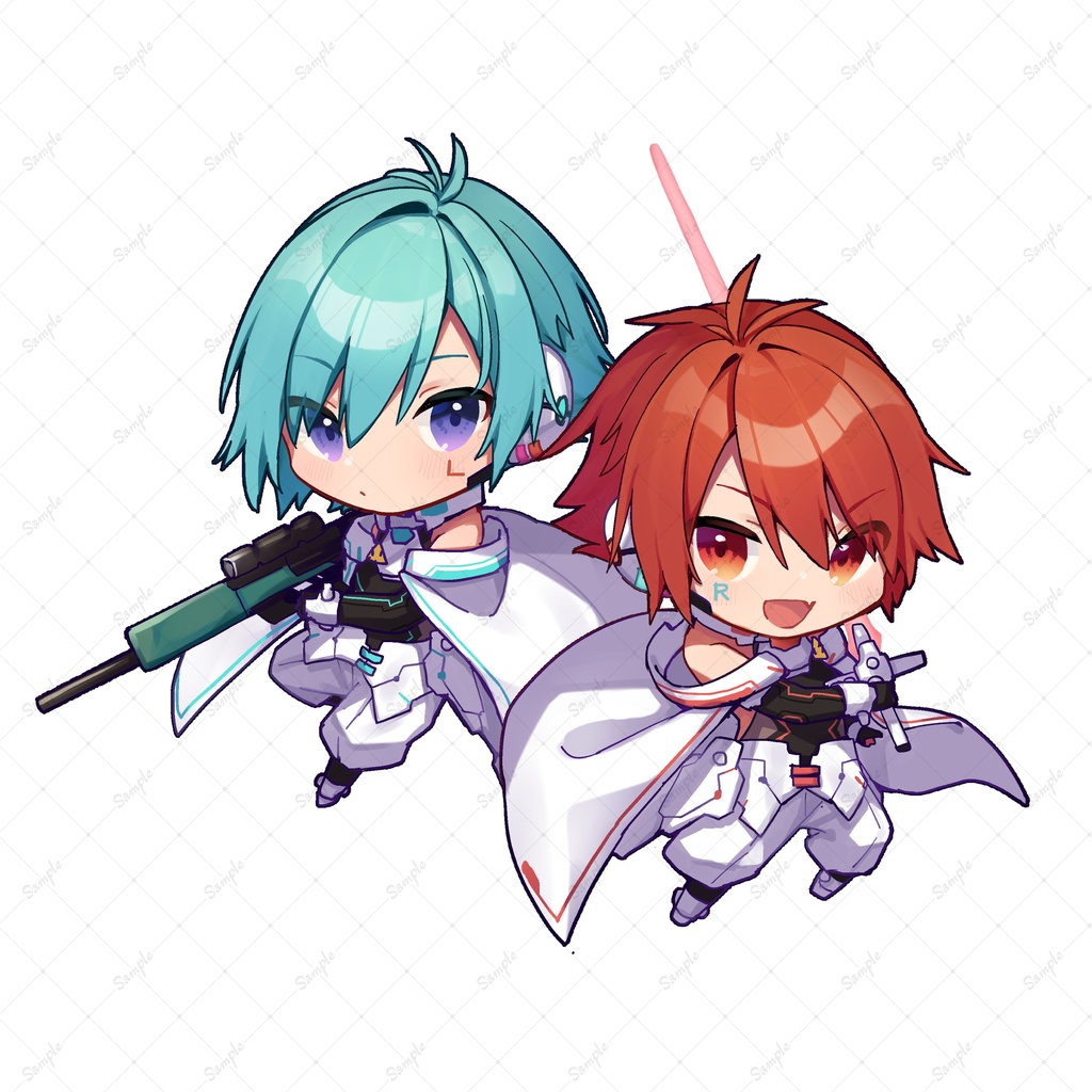 嬬武器兄弟アクリルキーホルダー(EXCEED)