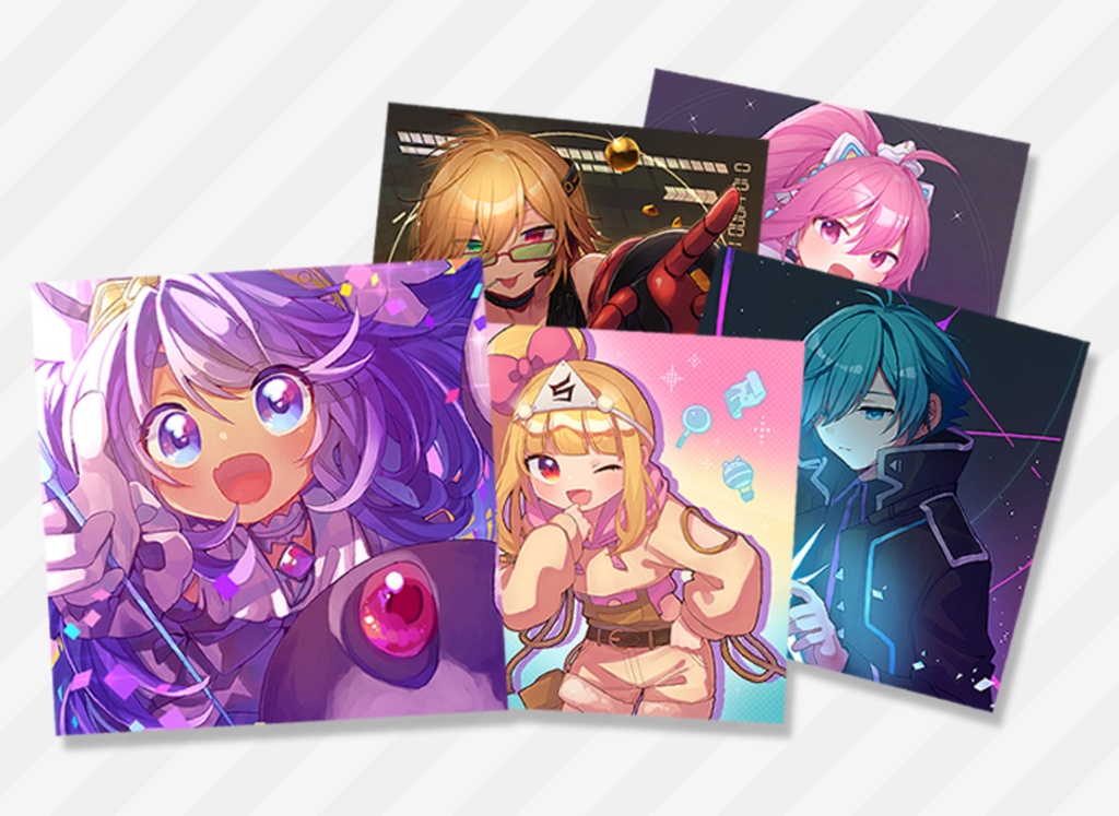 ボルテステッカー5枚セット