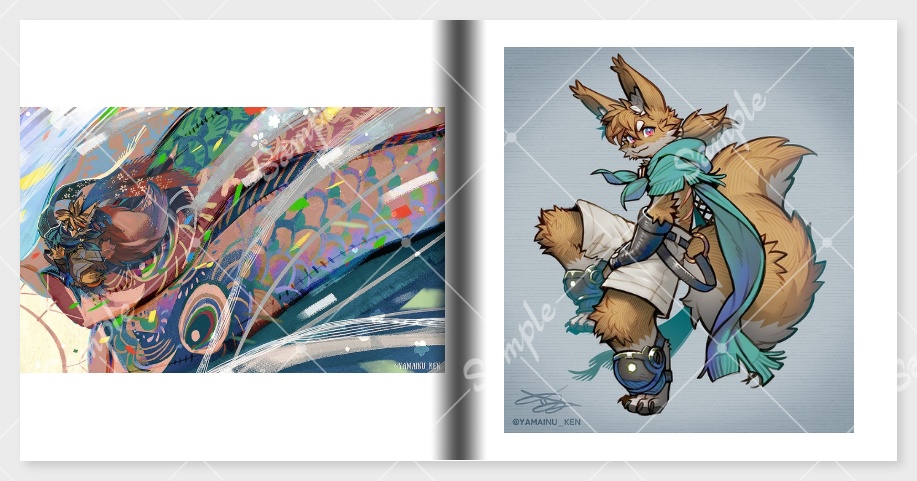 【完売】『YAMAINU HISTORY』/イラストCG集(ノベルティ付)