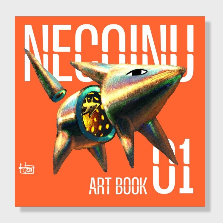 【SALE】『NECOINU ARTBOOK 01』/イラストCG集（ノベルティ付）