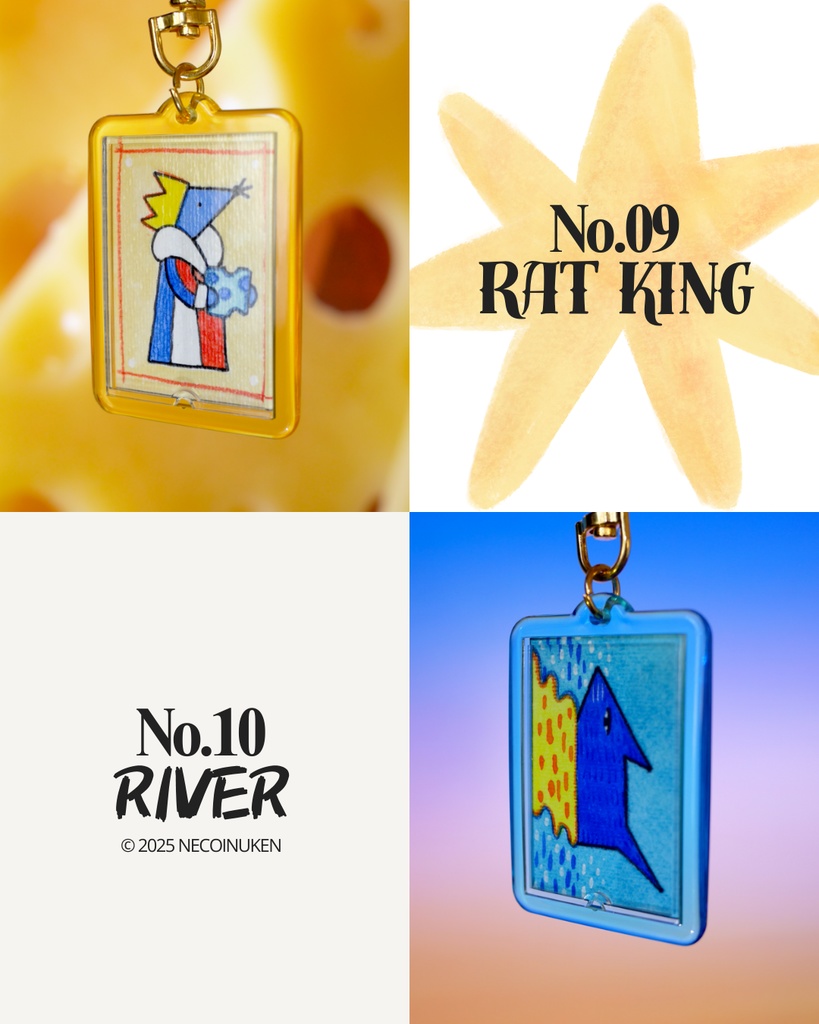 【完売】原画ミニキーホルダー