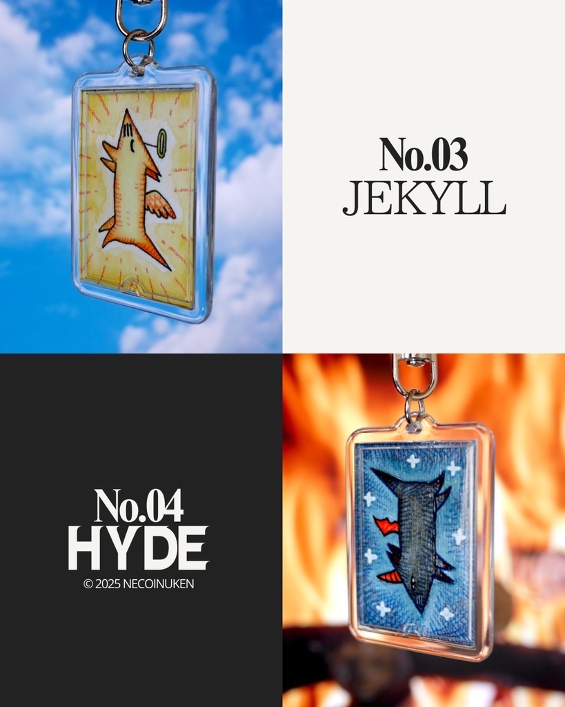 【完売】原画ミニキーホルダー