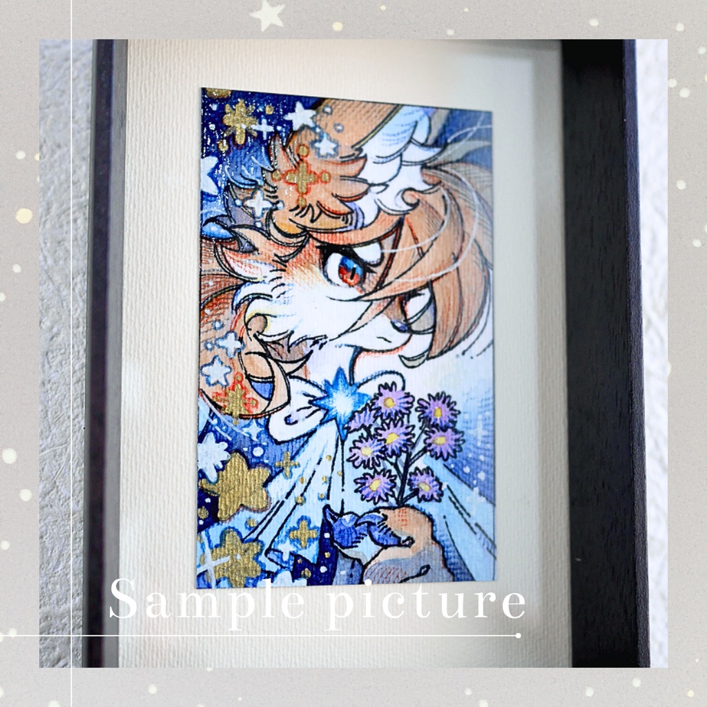 【完売】原画『星の詩』
