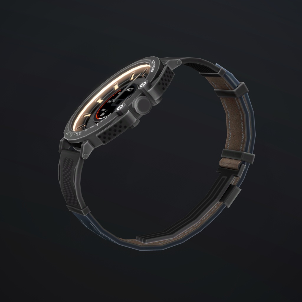 【VRChat向け】架空腕時計「VOLKFLOT 418SS2」