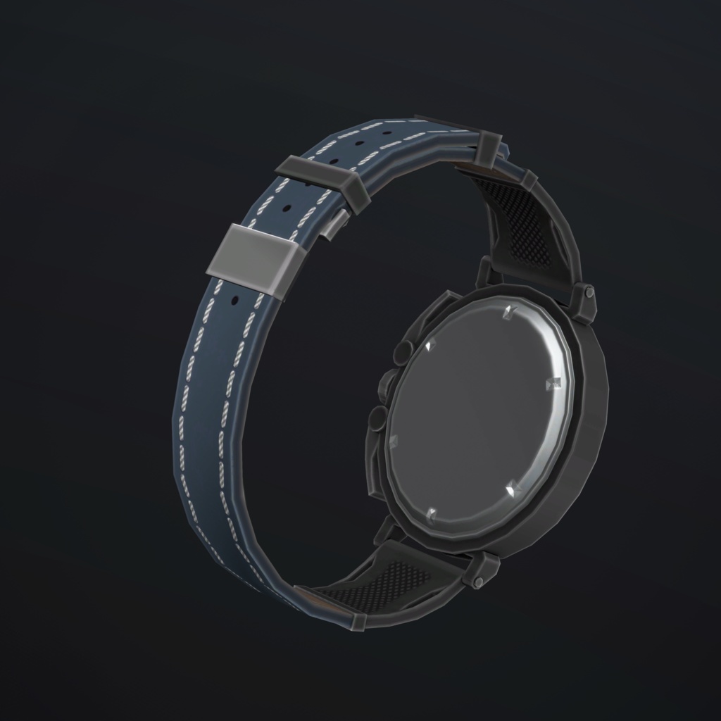 【VRChat向け】架空腕時計「VOLKFLOT 418SS2」