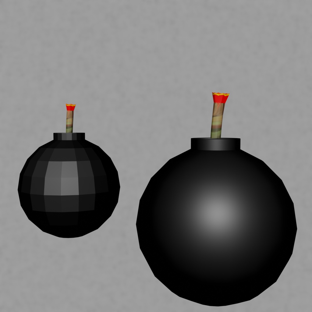 3D　爆弾　小物　VRC　cluster　Bomb　アクセサリー