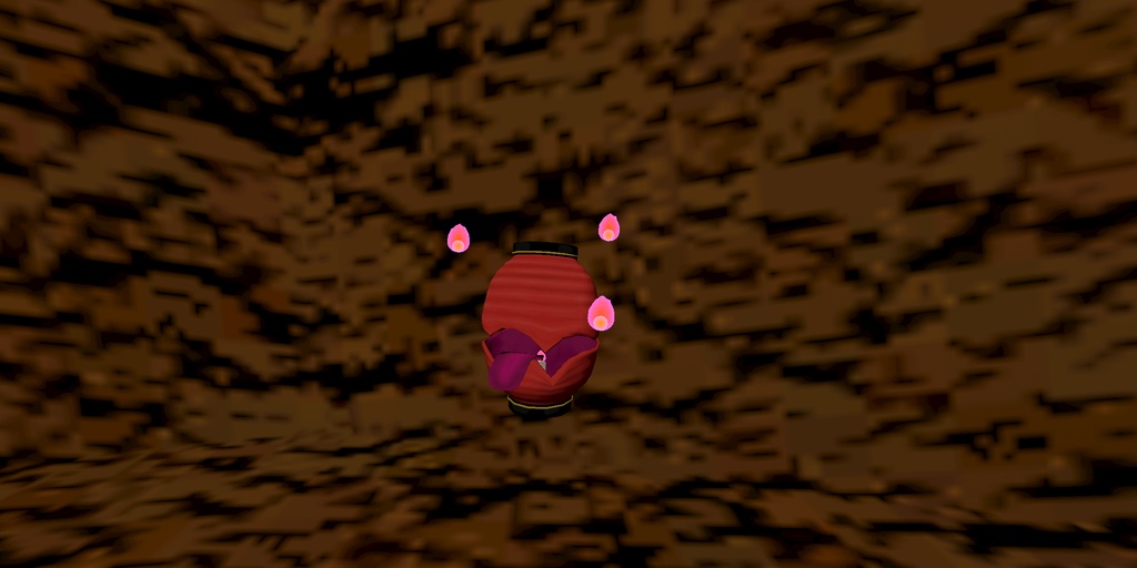 VRM cluster アバター 3D 提灯