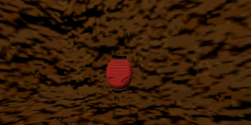 VRM cluster アバター 3D 提灯